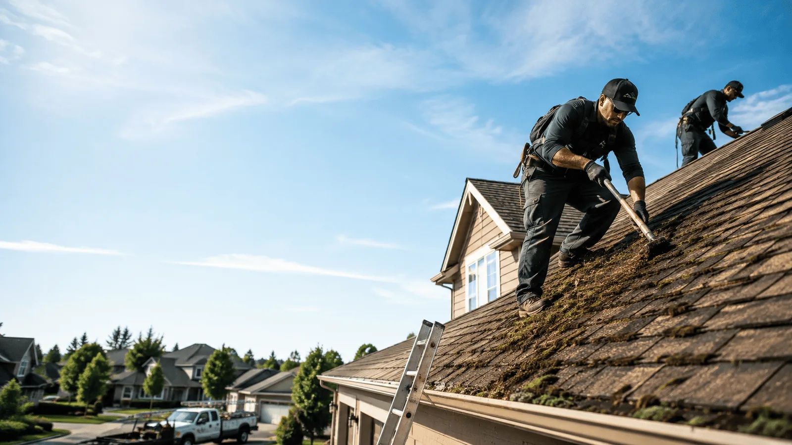 Roof Moss Removal in Westville, IN near me